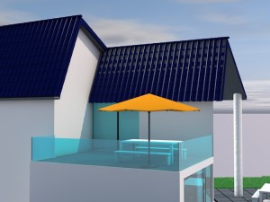villa house 3D मॉडल