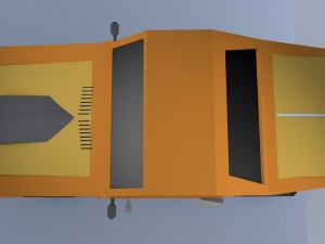 car low poly 3D 모델