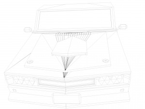 car low poly 3D 모델