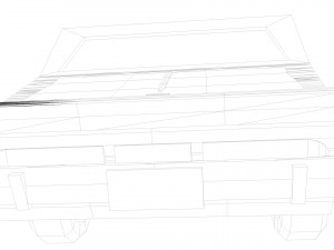 car low poly 3D 모델