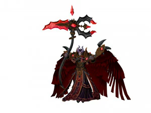 tanatos is from the game smite 3D Model