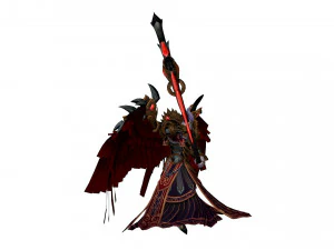 tanatos is from the game smite 3D Model