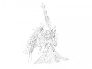 tanatos is from the game smite 3D Model