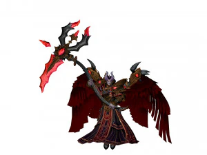 tanatos is from the game smite 3D Model