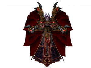 tanatos is from the game smite 3D Model