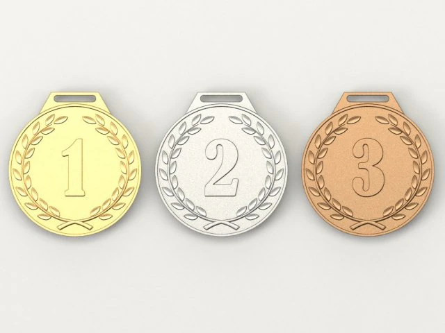 sports medals 3D Print Model .c4d .max .obj .3ds .fbx .stl .blend 