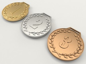 sports medals 3Dプリントモデル