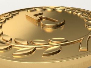 5 years anniversary medal 3D प्रिंट मॉडल