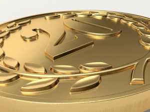 20 years anniversary medal 3D Print Model