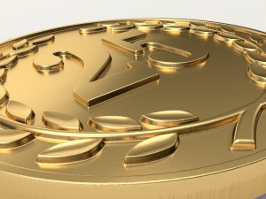 25 years anniversary medal 3D Print Model