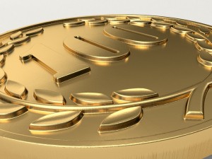 100 years anniversary medal 3D Print Model