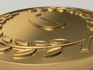 6 years anniversary medal 3D 프린트 모델