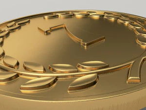 7 years anniversary medal 3D Print Model