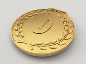 9 years anniversary medal 3D Print Model