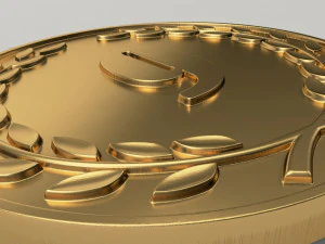 9 years anniversary medal 3D Print Model