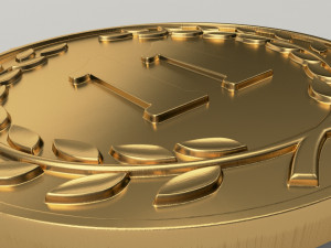 11 years anniversary medal 3D प्रिंट मॉडल