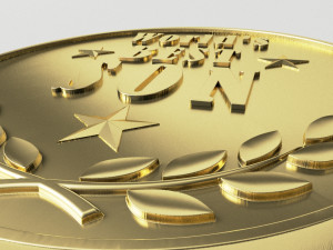 worlds best son medal Modèles 3D en vedette