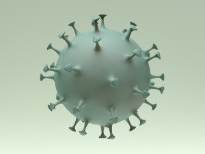 coronavirus covid-19 3D Model
