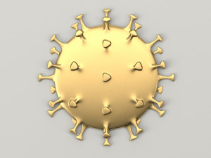 coronavirus relief 3D Print Model