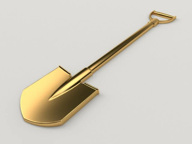 shovel relief 3D Print Model .c4d .max .obj .3ds .fbx .stl .blend 