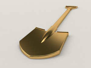 shovel relief Modelo de impresión 3D
