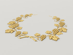 grape wreath bunches 3D 프린트 모델