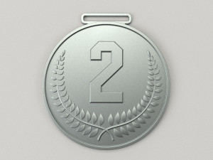Set of sports Olympic medals 3D print model Model Cetak 3D