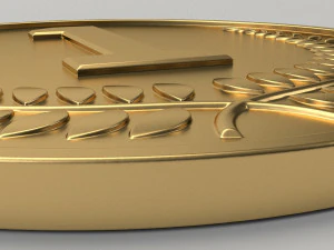 Modello di stampa 3D di medaglie olimpiche sportive Modello di stampa 3D