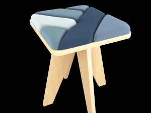 modern stool 3D Model