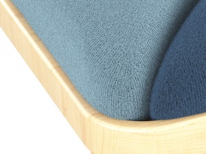 modern stool Modello 3D