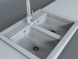 washstand domsjo ikea 3D Model