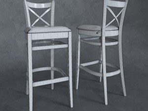 chair toscana 3Dモデル