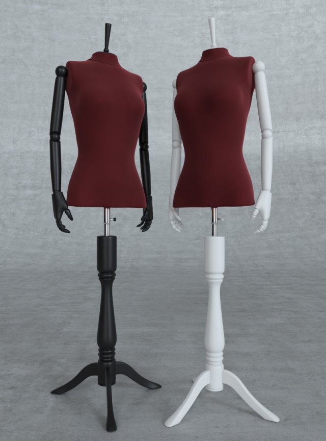 dummy Model 3D .c4d .max .obj .3ds .fbx .stl .blend 