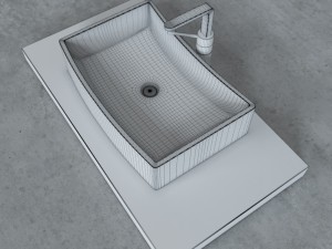 washbasin formy Model 3D