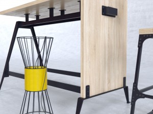 bar high horse Modelo 3D