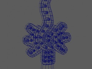 almena caracol 3D Model