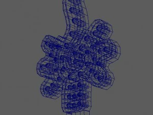 almena caracol 3D Model