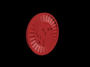 death disk 3D Model