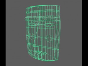 prehispanic mask 3D Model