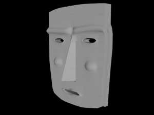prehispanic mask 3D Model