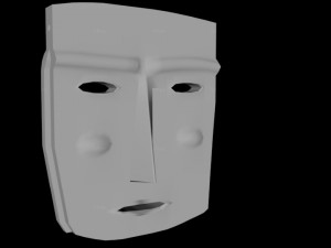 prehispanic mask 3D Model