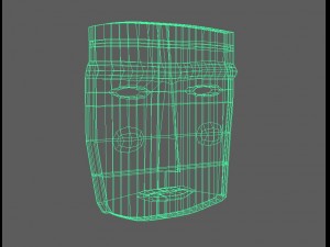 prehispanic mask 3D Model