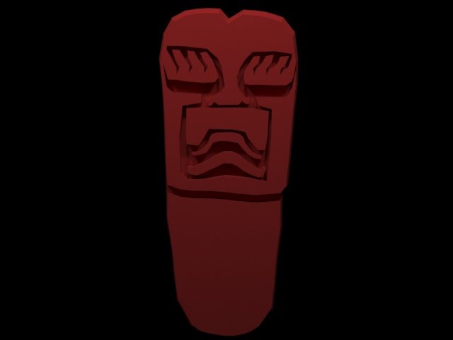 hacha votiva olmeca Modelo 3D .c4d .max .obj .3ds .fbx .stl .blend 