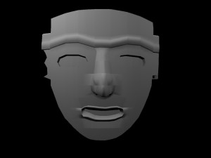 mexica mask from teotihuacan 3D Model