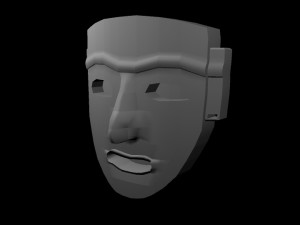 mexica mask from teotihuacan 3D Model