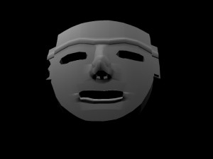mexica mask from teotihuacan 3D Model