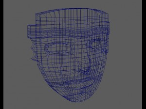 mexica mask from teotihuacan 3D Model