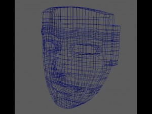 mexica mask from teotihuacan 3D Model