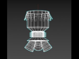 tlatelolcos monumental brazier 3D Model
