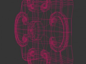 aztec flower representation Model 3D